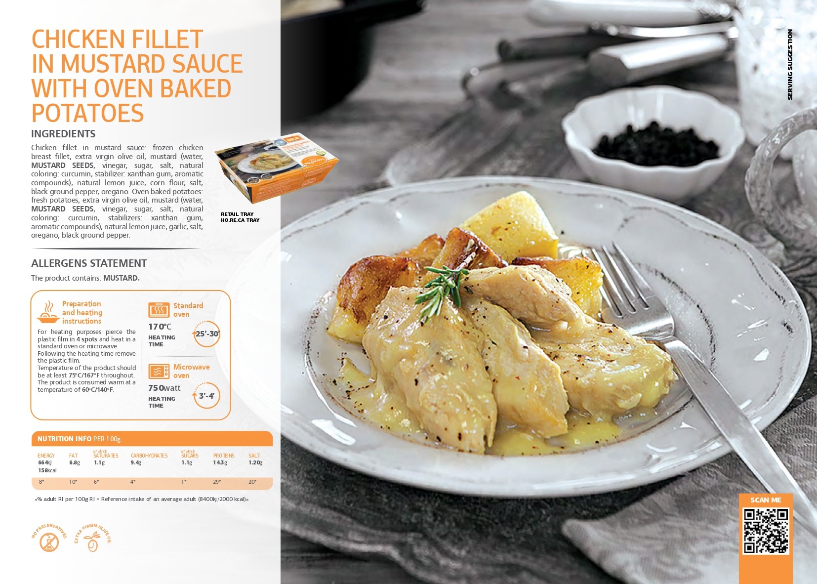 SK - Chicken fillet in mustard sauce with oven baked potatoes pdf image