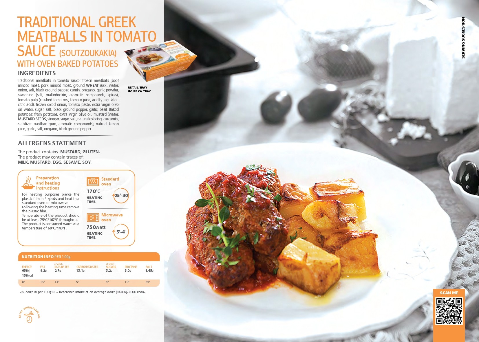 SK - Traditional greek meatballs in tomato sauce (soutzoukakia) with oven baked potatoes pdf image